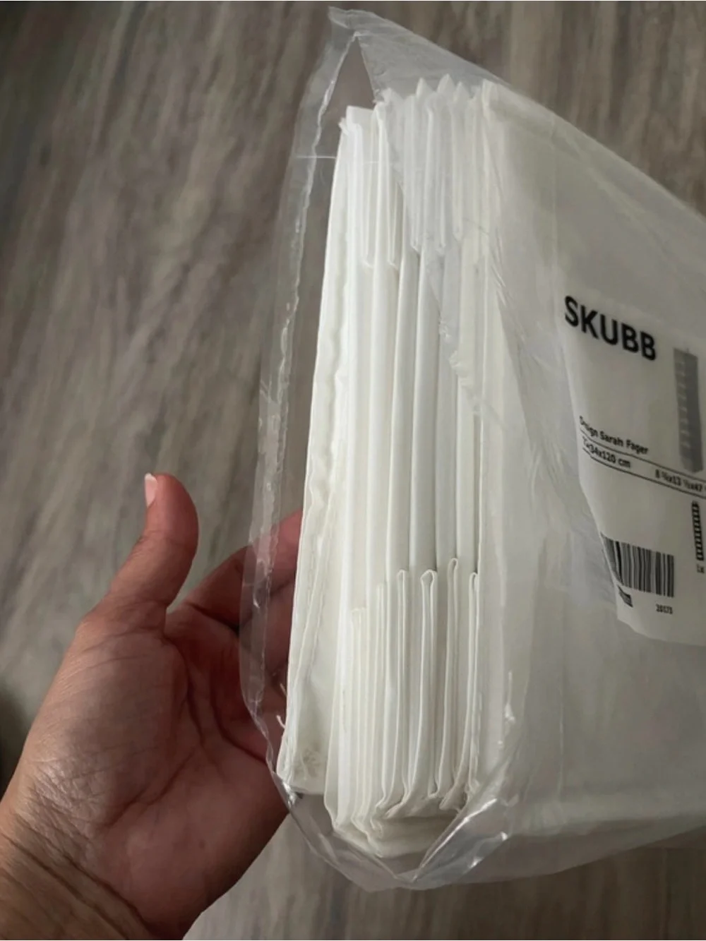White Storage Bag Set - White
